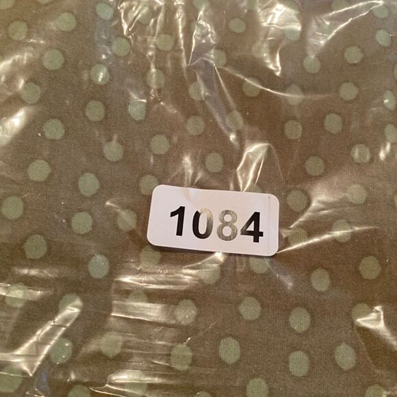 1084 LuLaRoe Size T & C Leggings Mustard and Tan Polka Dot Print New - Picture 4 of 4